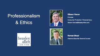 Professionalism amp Ethics Webinar [upl. by Tristas]