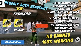 KONFIG FF ‼️ REGEDIT AUTO HEADSHOT X AIM STABILIZER TERBARU 2024 ANTI BANNED [upl. by Naniac318]