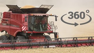 Обзор 360 кабины комбайна Case IH Axial Flow 9240  TITAN MACHINERY UKRAINE [upl. by Socram822]