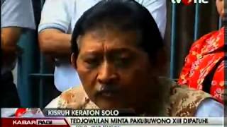 Pakubuwono XIII Angkat Bicara Soal Kisruh Keraton Surakarta [upl. by Deborah]