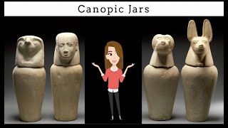 Ancient Egyptian Canopic Jars [upl. by Llennaj]