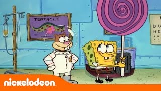 Bob Esponja  Tratamiento médico  Nickelodeon en Español [upl. by Novoj]