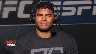 Alistair Overeem reflects on TKO win vs Augusto Sakai  UFC Fight Night Post Show  ESPN MMA [upl. by Anoel]