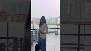 Manushi Chhillar’s airport look goes VIRAL 😍 viralshort bollywood [upl. by Yenittirb]