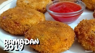 Tandoori Chicken Aloo Cutlets  Make And Freeze  Unique Tandoori Chicken Cutlets [upl. by Hudnut592]