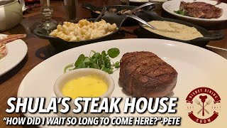 SHULAs Steakhouse at the Walt Disney World Dolphin Resort  Full Course Dinner Review [upl. by Atsirt]