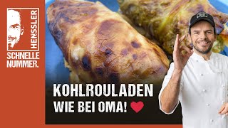 Schnelles Kohlrouladen Rezept von Steffen Henssler [upl. by Netsirhc]