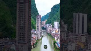 Worlds narrowest city  Yanjin  Yunan china  Nanxi river [upl. by Atled327]