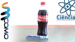 Experiências  CocaCola e Mentos [upl. by Marucci732]