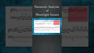 Harmonic Analysis of Moonlight Sonata  The Soundtrack of History musictheory classicalmusic [upl. by Duarte167]