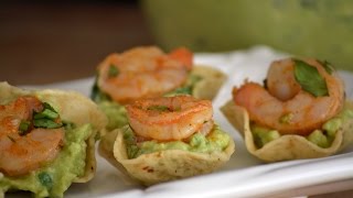 APERITIVO DE CAMARONES CON GUACAMOLE  Cómo Hacer Aperitivos  SyS [upl. by Anima]