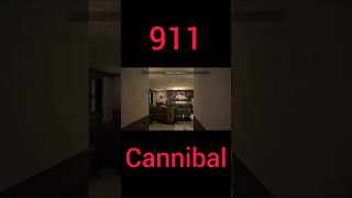 911 cannibal game gaming shorts horrorgame [upl. by Terpstra]