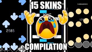 15 OsuMania 4k Skins Compilation in 2 minutes 4K120FPS [upl. by Ettenirt]