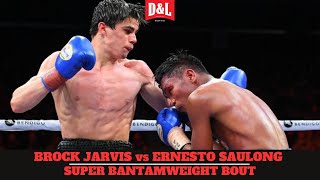 Brock Jarvis vs Ernesto Saulong  IBF Asia Oceania Super Bantamweight Title Fight [upl. by Reppart]