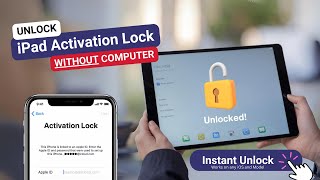 Unlock iPad Activation Lock without Computer [upl. by Sirovat853]