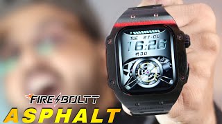 Fire Boltt Asphalt  Unboxing amp Review  New Unique Design Smartwatch  Best Smartwatch Under 2500 [upl. by Arnulfo]