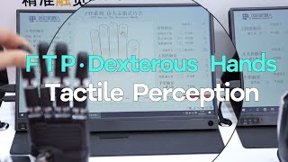 LOOKFTP Dexterous Hand Tactile Perception Showtime [upl. by Ailuy]