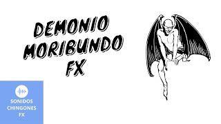 Demonio moribundo  efecto de sonido para videos de terror [upl. by Lener]