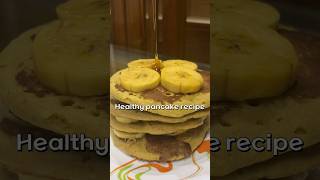 Healthy pancake recipe 🥞🤌 youtube youtubeshorts shortsfeed [upl. by Croner]