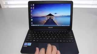 Asus EeeBook X205TA  Español [upl. by Ennazzus]