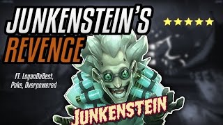 Junkensteins Revenge on Hard  5 Star  Not a Scratch Ft Poke Overpowered LoganDaBest [upl. by Elyssa625]