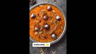 Pakistani dish zarda food sweetrice subscribe [upl. by Ativad858]