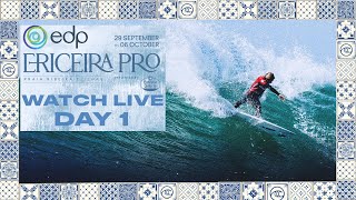 WATCH LIVE  EDP Ericeira Pro presented by Estrella Galicia 2024  Day 1 [upl. by Asiek]