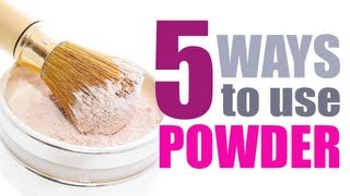 5 Ways to Use Translucent Powder [upl. by Jesus]