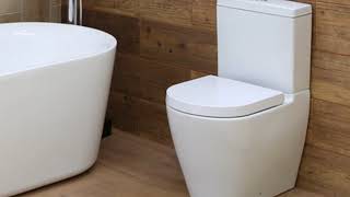 Betta Mondo White Dual Top Flush Toilet Suite BE1WH807 [upl. by Luba]