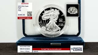 2020 Silver Eagle Proof V75 OGP [upl. by Heyer]