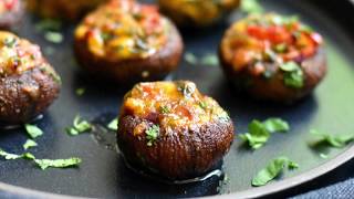 Easy Stuffed Mushrooms [upl. by Ahsocin]