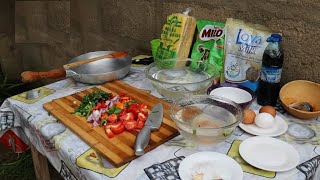 palm kernel oil breakfast recipe   quotcooking most nutritious food for breakfastquot [upl. by Umeh]