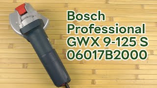 Распаковка Bosch Professional с XLOCK GWX 9125 S Professional 06017B2000 [upl. by Strohben]