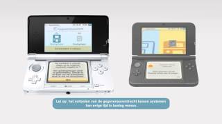 Gegevens Overzetten Van Nintendo 3DS Naar Nintendo 3DS XL [upl. by Marie-Ann722]