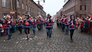 Fasching 2015 Gaudiwurm in Schwabach [upl. by Daj278]