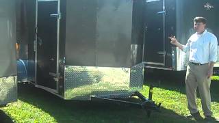 6x12 Horton Hybrid Vnose Enclosed Cargo Trailer [upl. by Radloff]