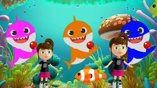 Tiny Ocean Baby shark Rhymes  Baby shark doo doo doo Song  Kids entertainment video  Kids Time [upl. by Latrice]