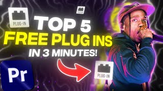 TOP 5 Free Plugins you need in 2024 Premiere Pro [upl. by Kleper669]