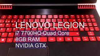 ⚠️ Cuidado con Lenovo Legion Y52015iKBN i7 7700HQ Nvidia GTX [upl. by Ayra]