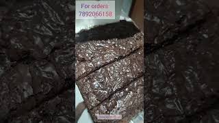 Brownie sale offer Christmas offer homebakers cake chocolatebrownie tamilshorts cakedecorating [upl. by Rodge793]