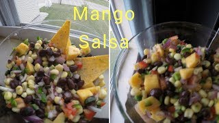 mango salsa recipe [upl. by Yardley806]