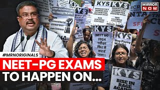 NEET Exam Row  New Date For NEETPG Is Out  Here’s How Question Papers Will Be Set  NEET [upl. by Sholeen]