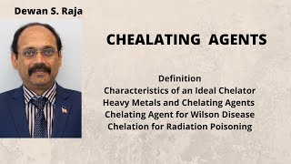 CHELATING AGENTS [upl. by Faxun]