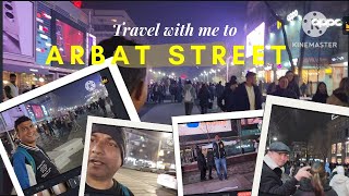 Famous Arbat Street In Almaty  Best Night Life Places in Almaty  kazakhstan [upl. by Yesima108]