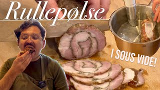 annonce HJEMMELAVET RULLEPØLSE I SOUS VIDE [upl. by Anstice382]