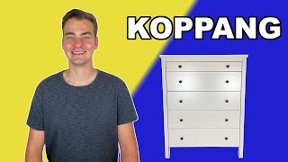 KOPPANG 5 Drawer Chest IKEA Tutorial [upl. by Novled15]