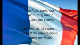 French National Anthem  quotLa Marseillaisequot FREN [upl. by Wilsey645]