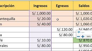 Como llevar la contabilidad de un negocio pequeño con Excel [upl. by Ebehp]