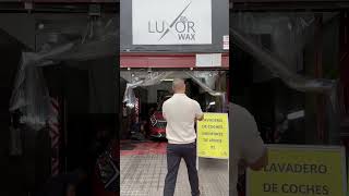 Lavadero de coches y venta de la mejor cera LUXOR WAX [upl. by Atinad]