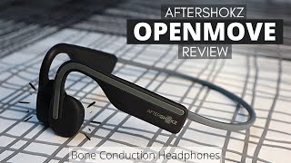 AfterShokz OpenMove REVIEW  Entry Level Bone Conduction Headphones  Shokz OpenMove [upl. by Thamora348]